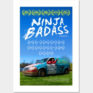 Ninja Badass Van Posters and Art